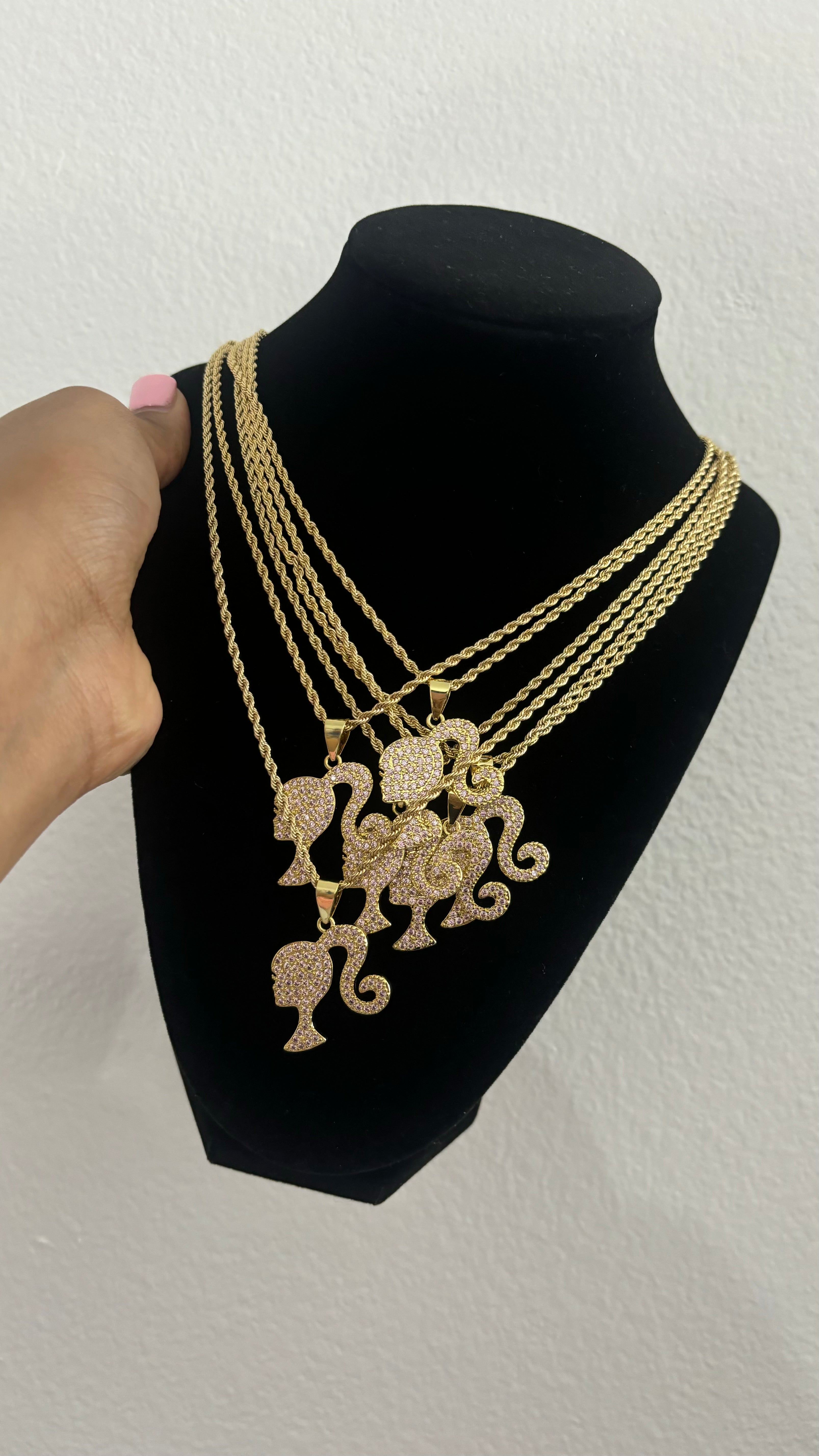 Barbie Necklaces